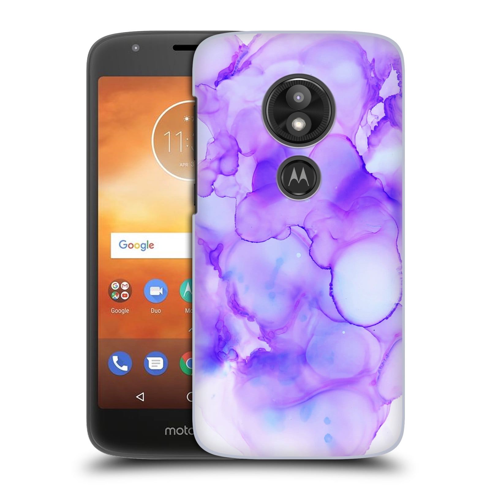 OFFICIAL HAROULITA ULTRA VIOLET INK HARD BACK CASE FOR MOTOROLA PHONES