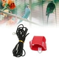 thumbnail image 1 of Bird Flight Harness Vest Artificial Leather  Flight Suit With Leash Training Design Anti Bite Suitable For Parakeets Same Size Birds, 1 of 8
