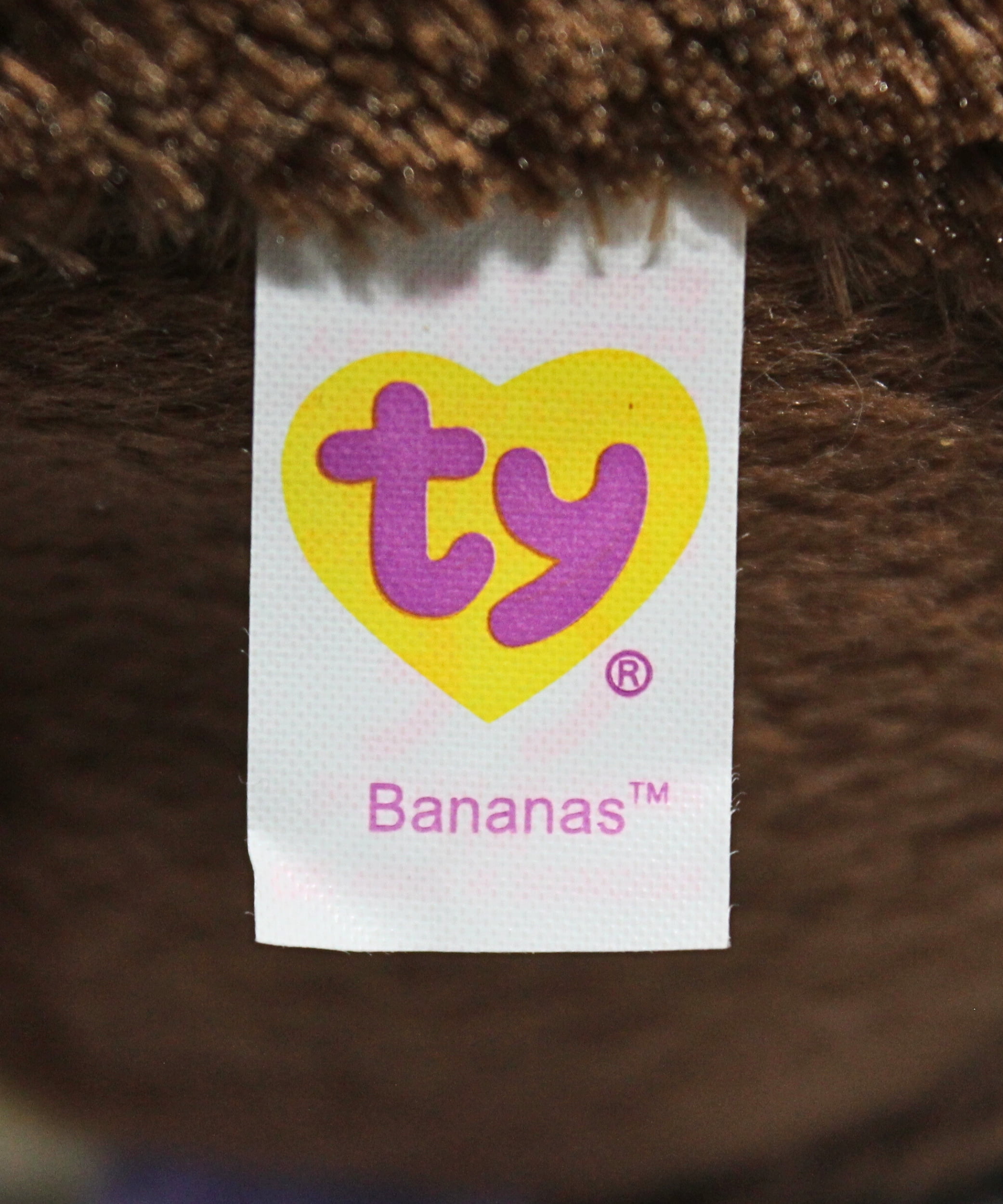 ty beanie ballz - bananas the monkey - Walmart.com