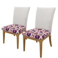 thumbnail image 2 of Bingfone Skull lips record Guitar for Restaurant Chair Seat Covers,Removable Washable Chair Covers Protects-Two Pieces, 2 of 7