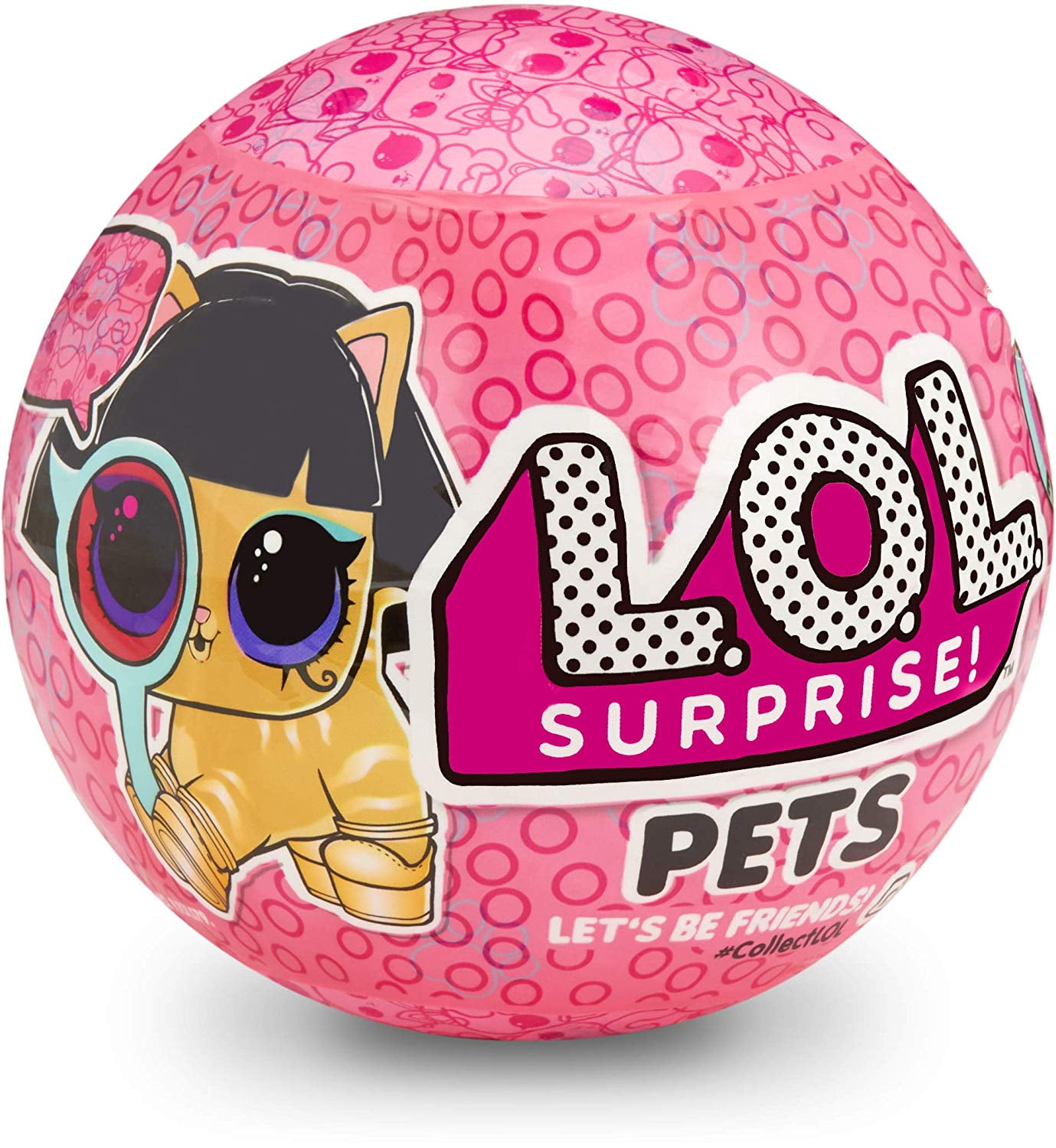 L.O.L. Surprise! Pets Surprise Eye Spy Series Animal With 7 Surprises
