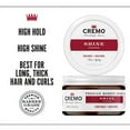 thumbnail image 3 of Cremo Premium Barber Grade Hair Styling Shine Pomade, High Hold & Shine, 4 Oz, 3 of 3