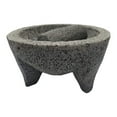 thumbnail image 2 of Unbranded Molcajete Tejolote Mortar and Pestle Genuine Mexican Volcanic Lava Rock Stone Guacamole Maker 1 Count 8 Inch, 2 of 5