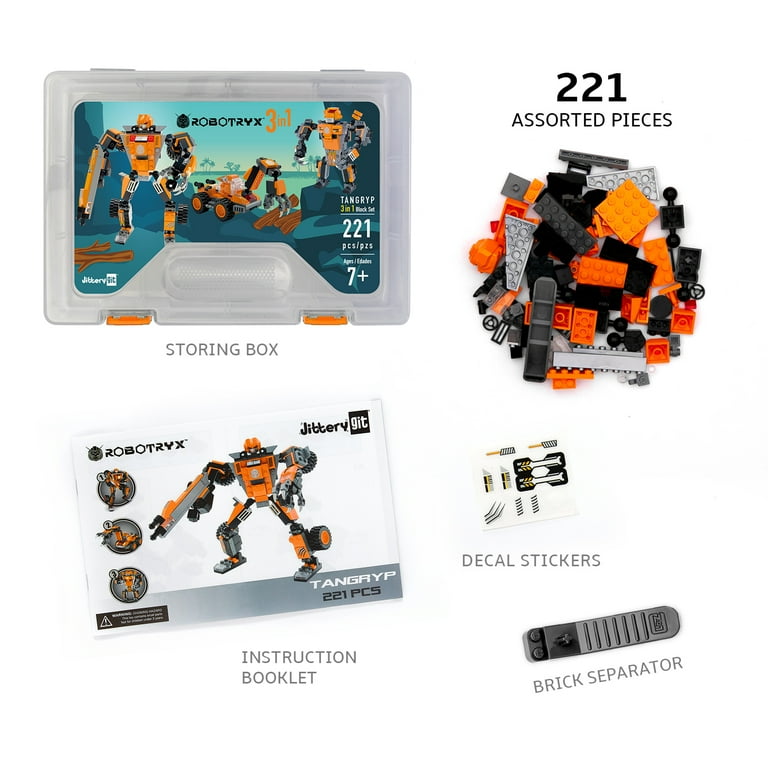 JitteryGit Robot STEM Building Toys for Kids Ages 7‚Äì14 - Walmart.com