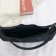 thumbnail image 3 of Jumpingount Bolso de hombro de nailon para mujer, estuche de viaje informal con cremallera, bolsos cruzados de Color sólido, bolsos de moda Bolsas de mensajero y de hombro Negro, 3 of 6