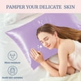 thumbnail image 1 of Envelope Closure Satin Pillowcase for Hair Care, Soft Polyester Pillow Cover for Frizz Control and Wrinkle Reduction, 1 of 6