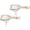 WHITE*2, variant on Small Colander Nylon Fine Sieve 120 Mesh for Coffee Tea Flour with Handle Plastic Kitchen Strainers Small Colander Nylon Fine Sieve Versatile Comfort Grip Dense Holes Easy Flow No Splash,