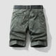 thumbnail image 3 of Mens Cargo Shorts Multi-Bolsillo Relajado Ajuste 97% Algodón 3% Spandex, Pantalones de Playa Casuales para Ropa de Dormir, Al Aire Libre Y Verano, 3 of 3