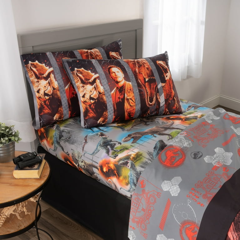 Jurassic world kids bedding hotsell