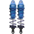 thumbnail image 2 of (Dark Blue)RiToEasysports RC Car 2Pcs Aluminum Alloy Rust Prevention RC Car Spring Damper Shock Springs for 110 RC Car Suspension Systems & Parts (Dark Blue), 2 of 5