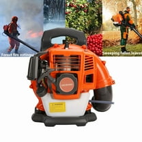 Seipouy 52CC Gas Backpack Leaf Blower, 2-Stroke ,550CFM, 200MPH , Variable Speed & Cruise Control, Ergonomic Harness, Reduced Emissions, for Fast Yard Cleanup