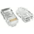 thumbnail image 4 of Delcast 100pcs RJ45 Modular Plug CAT5E Network Cable Connector Plug 8P8C, 4 of 7