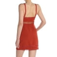 thumbnail image 4 of FREE PEOPLE $250 Womens New 1729 Red Crochet Inset Body Con Dress 8 B+B, 4 of 4