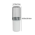 thumbnail image 3 of ¡Gran Ahorro!, Juego de vaso de enjuague portátil para viaje y cepillo de dientes con buen almacenamiento y sellado, agarre cómodo y sin fugas, vasos para enjuague bucal domésticos Akmoler, 3 of 7