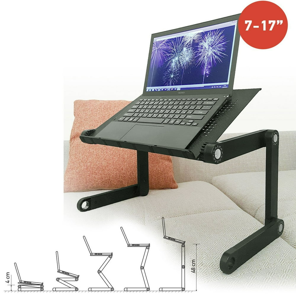 Laptop tray + Mouse Pad Table Bed Stand View Read Phone eBook Tablet