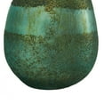 thumbnail image 6 of DecMode 9", 12"H Blown Green Glass Vase, Set of 2, 6 of 13