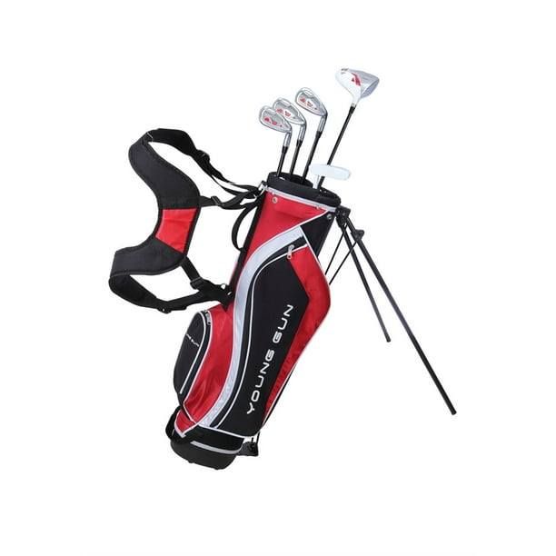 Young Gun SGS V2 Junior golf club Youth Set & bag for kids Red 911