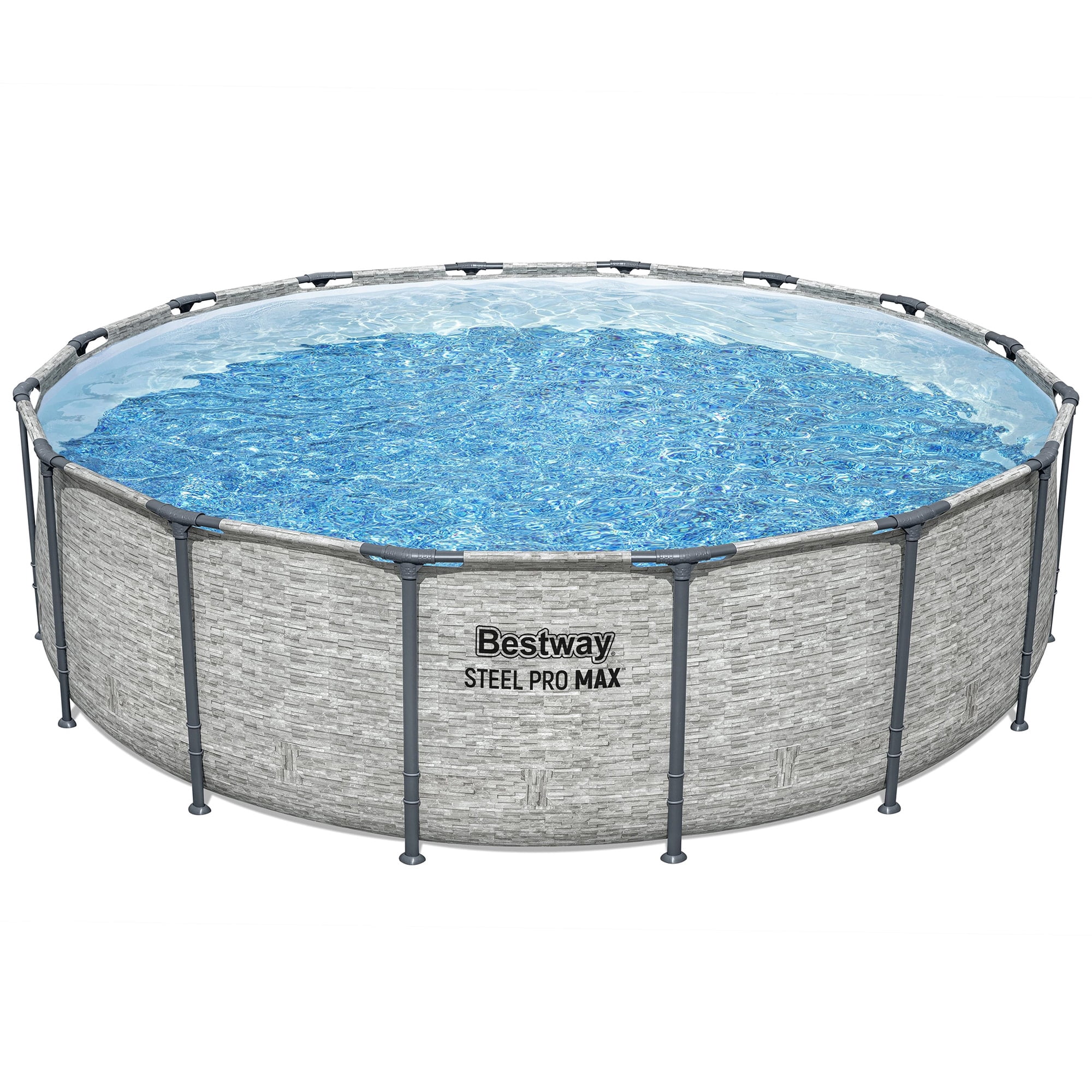 Bestway Large Backyard Above Ground Pool for Adults, Steel Pro 9