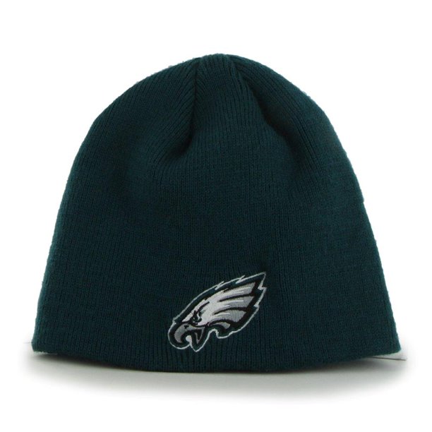 ’47 Philadelphia Eagles Green Cuffless Knit Beanie Hat Cap Walmart