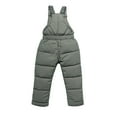 thumbnail image 2 of CPNG Down Trousers Skiing Pants Baby Toddler Boys Girls Winter Warm Snow Overall Jumpsuit Warm Pants Overall Jumpsuit Winter Trousers Clothes, 2 of 5