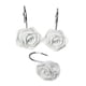 thumbnail image 1 of Yuarrent 1 Juego de ganchos para cortina de ducha, gancho para barra, fijador de cortinas, accesorio de Hardware Accesorios de baño Blanco 3 piezas, 1 of 6