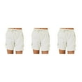 thumbnail image 2 of Sonducket Pantalones de carga para dama Pantalones cortos de bolsillo Cintura suelta Pantalones de verano Casual Stretch Streetwear Damas para Type1 NO1, 2 of 6