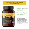 thumbnail image 4 of LIBERTY ORCHARDS Premium New Zealand Manuka Honey 17.6oz/500g - Pure Organic Raw Honey for Natural Sweetening & Gourmet Use - Manuka Honey with Authentic Flavor & Nutritional Benefits - MGO 500+, 4 of 5