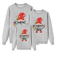 thumbnail image 6 of Gyexs Family Christmas Shirts - Family Christmas Sweaters Plaid, Festival Holiday Xmas Pullover Tops Soft Comfy Men's Clothing (Dad, Grey, XL), 6 of 7