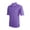 Dahila Purple, variant on Monterey Club Men's Hallow Emboss Texture Golf Polo Shirt #1217