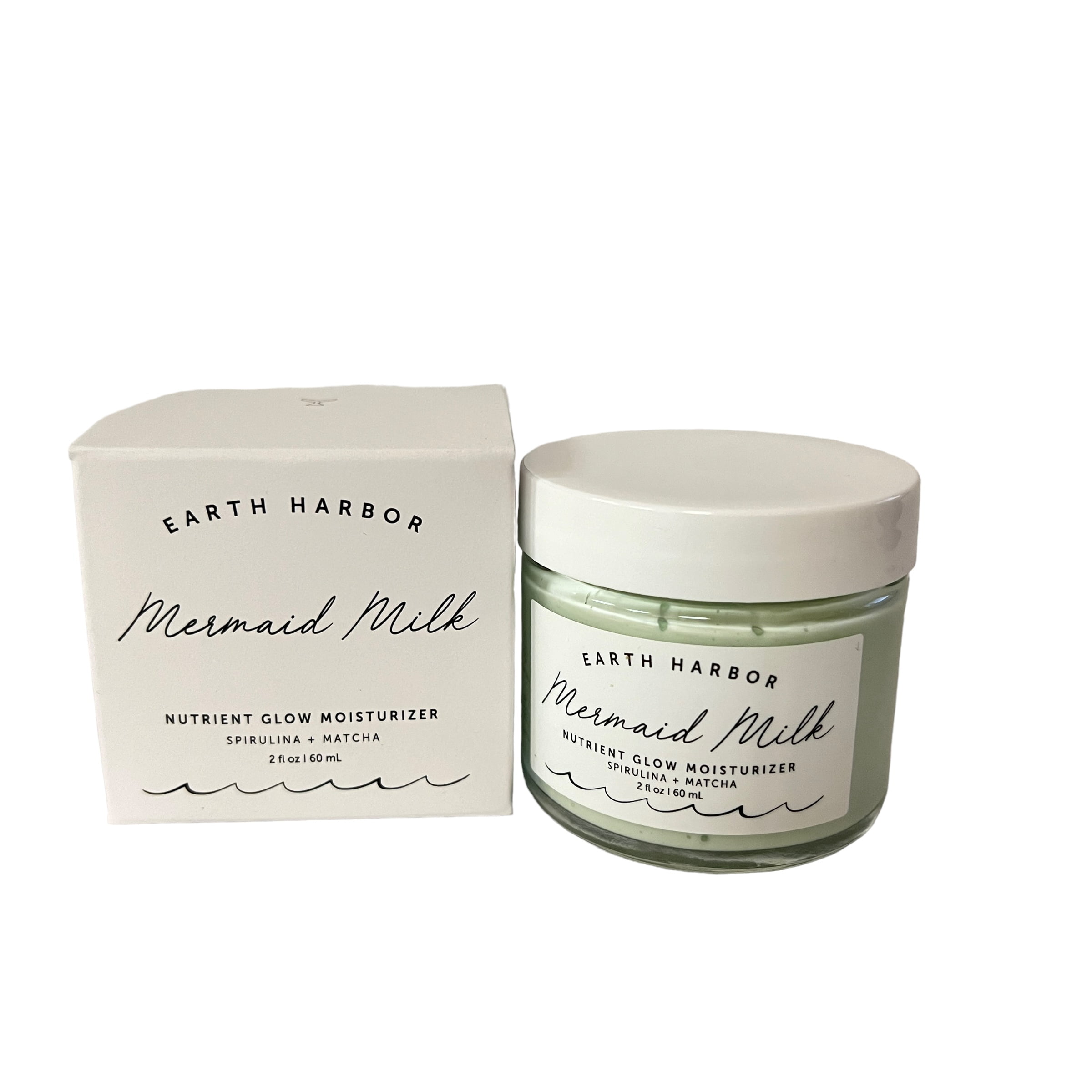 Earth Harbor Mermaid Milk Nutrient Glow Moisturizer Vegan 2oz