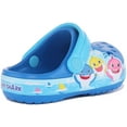 thumbnail image 3 of Crocs Fun Lab Baby Shark Band Toddler Clog Sandal, Sizes 4-13, 3 of 6