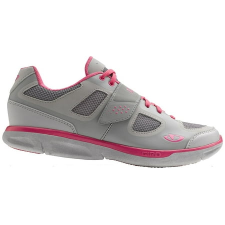 Giro Women's Whynd Cycling Shoes (Silver/Rhodamine Red,