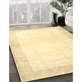 thumbnail image 3 of Ahgly Company Machine Washable Indoor Square Contemporary Sun Yellow Area Rugs, 4' Square, 3 of 7