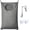 Grey-1pack, variant on XIMEI XL Hanging Laundry Hamper Bags, Door Laundry Hamper with 2 Types of Hooks for Dirty Clothes, 36.5"x22" Hanging Storage Bag, Black