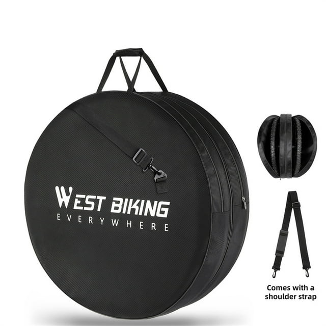 WEST Sac Organisateur de Pneu de Vélo, Roue à Empiècements Ensemble de Roues Portable 26-29 Po Roue de Vélo Buzhi VTT Route Roue de Vélo VTT Route Ensemble de Roues Portable Siuke Roue Roue Adaptée Pneu