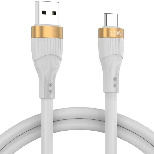 Mobile Phone 120W 6A Usb Type C Super-Fast Charge Cable Data Cable For Xiaomi