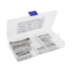 thumbnail image 1 of Pasador De Chaveta, Surtido De Clips De Pasador Partido De Acero Inoxidable Para Automóviles Para Pernos Cergrey Cotter Pin Kit, 1 of 8