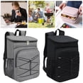 thumbnail image 4 of Large Insulated Thermal Cooler Bag Waterproof Cooler Backpack for Camping Picnic Grey, 4 of 7