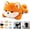 B, variant on Magnetic Plush Cat Car Decor,Kawaii Stuffed Animal Ornament for Car (E) | 14cm,3D Cute Funny Cat Cars Magnets,Car Exterior Dashboard Refrigerator Locker Metal Surfaces