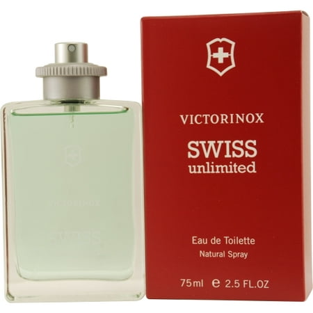 VICTORINOX SWISS UNLIMITED by Victorinox - EDT SPRAY 2.5 OZ - (Best Swiss Beauty Products)