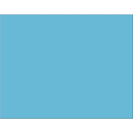 Pacon® Railroad Board, 6-Ply, 22" x 28", Light Blue, Pack of 25