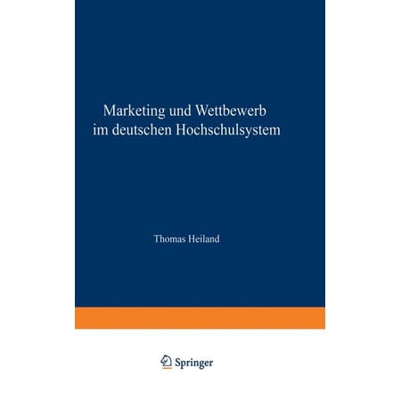 ISBN 9783824405787 product image for Duv Wirtschaftswissenschaft: Marketing Und Wettbewerb Im Deutschen Hochschulsyst | upcitemdb.com