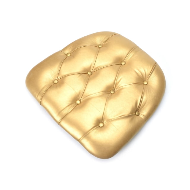 Pillow Commercial Seating Products, vinilo con mechones dorados, paquete de 6 unidades