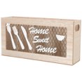 thumbnail image 4 of Miangastore Kitchen Utensil Container Wooden Light Yellow 1Pack 11.8x5.9x3.1in, 4 of 8