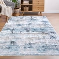 thumbnail image 7 of Delara 3'x5' Machine Washable Area Rug, Soft & Durable, Non-Slip, Stain Resistant, Coastal Drift, for Bedroom, Living & Dining Room, 7 of 7