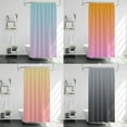 thumbnail image 5 of KYAIGUO 71x71inch Gradient Color Shower Curtain, Waterproof Partition Curtain for Bathroom Bathroom, 5 of 5