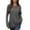 Dark Gray, variant on Long Sleeves Shirts for Women Round Neck Side Split Tshirts Pullover Tunics Tunic Tops Fall Tees for Women Yellow L