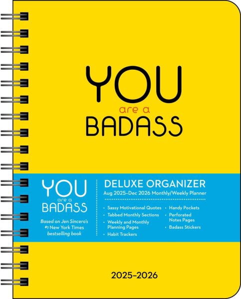 2023 Choose Happy Planner – 17-Month Weekly Organizer With Stickers, Goals & Habit Trackers (Aug 2022-Dec 2023)