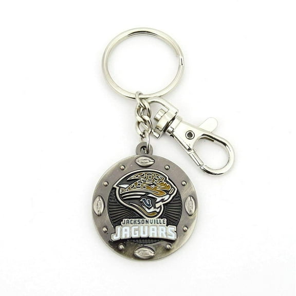 impact keychain key ring clip NFL