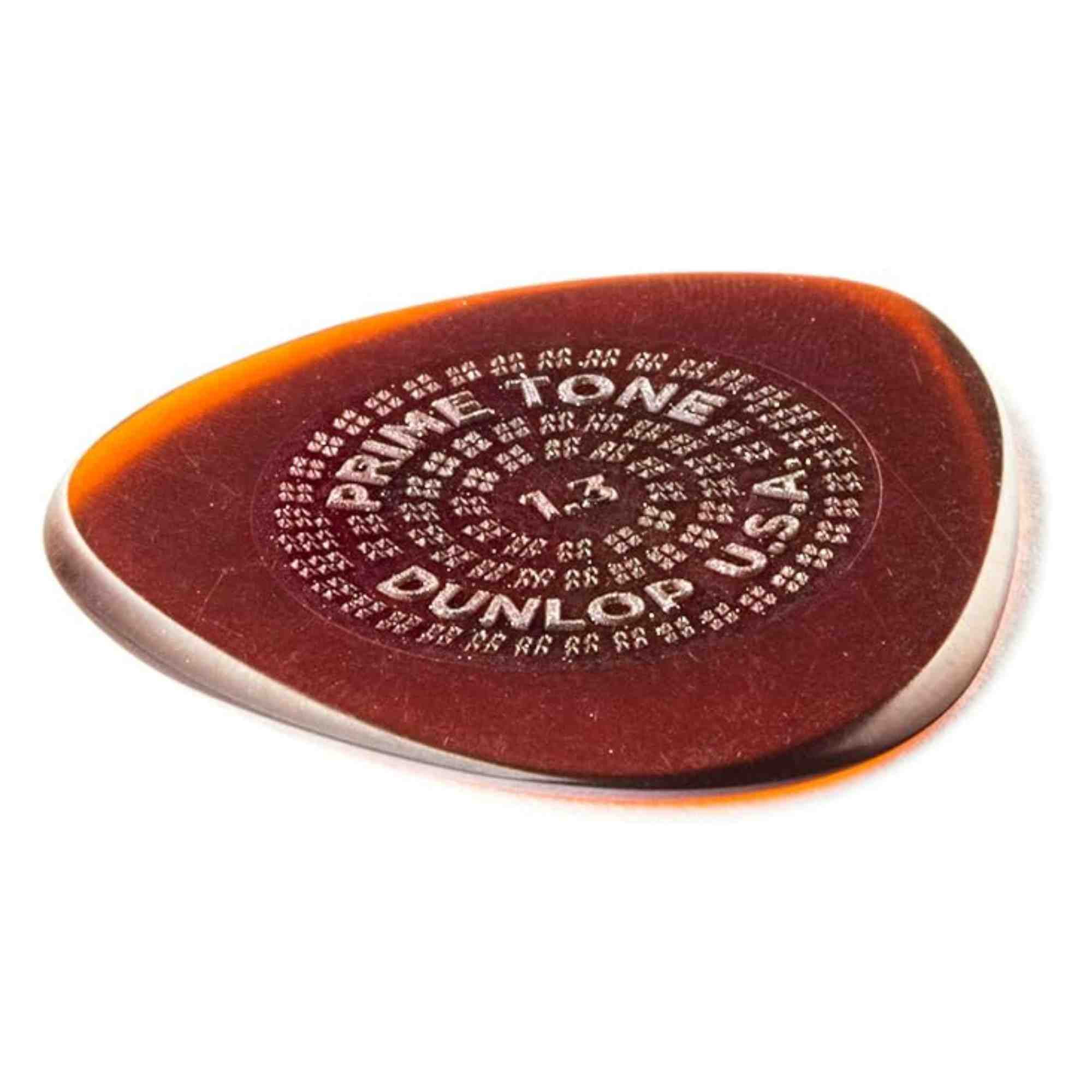 Dunlop Primetone Semi-Round Grip Guitar Pick - 1.30mm Gauge - 12 Pack